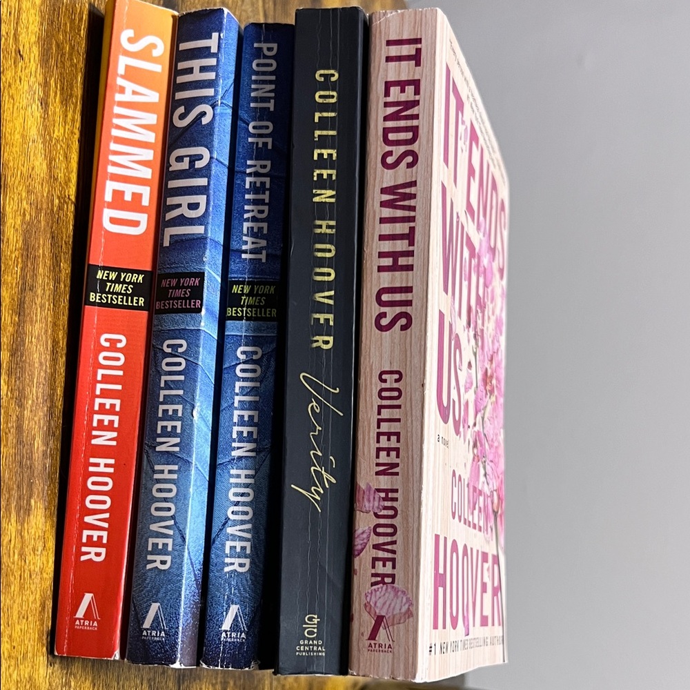 Colleen Hoover Book Set - Multicolor